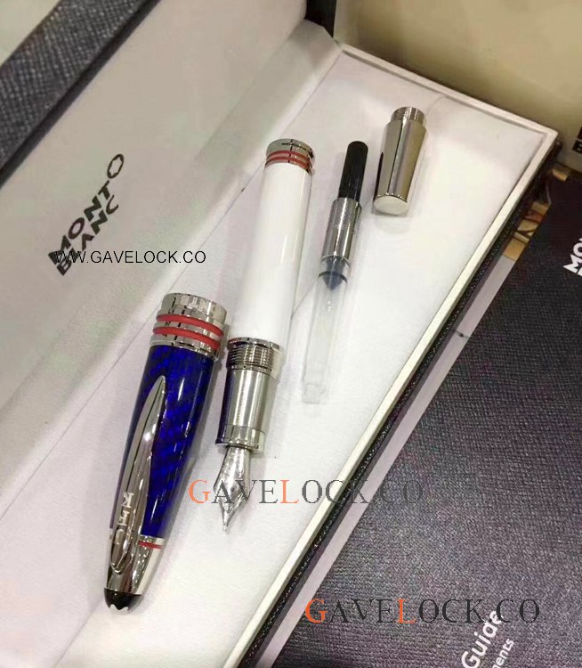 Copy Mont blanc JFK Fountain Pen 1917 Best Quality Copy Mont blanc JFK Fountain Pen 1917 Best Quality